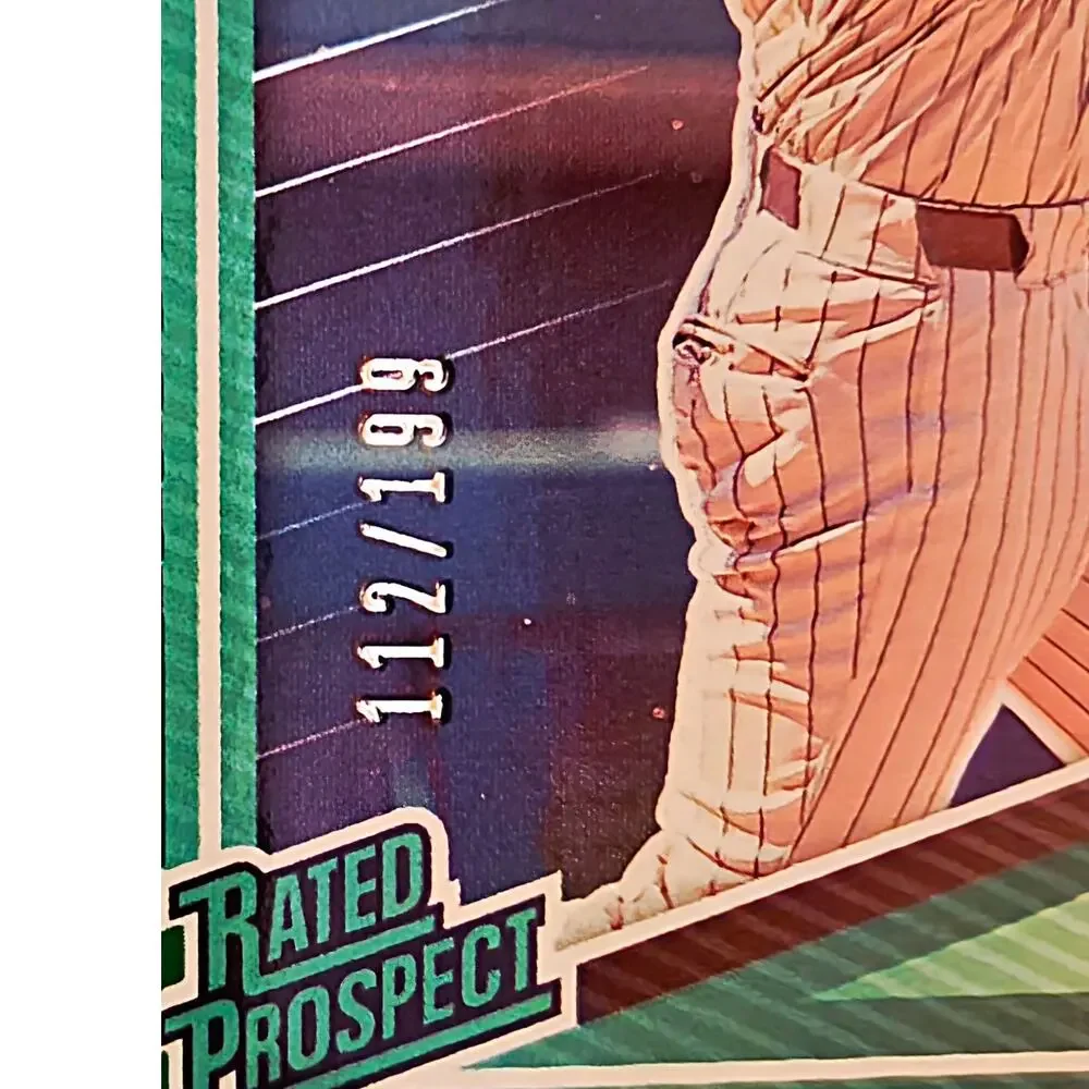 Leo De Vries Prizm Green /199 Diamond Marvels /99 RC Athletics Top Prospect